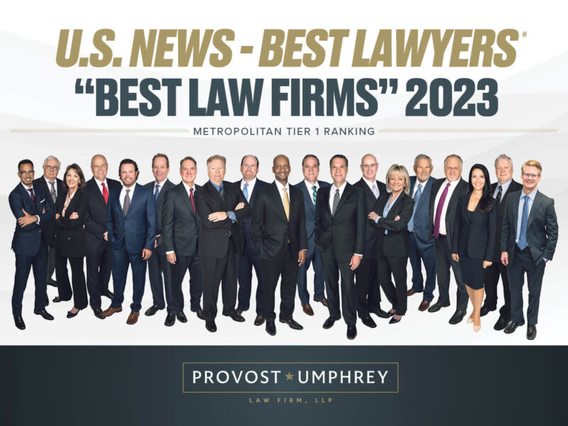 Provost Umphrey Law Firm, LLP Makes US News Best Lawyers’ List of