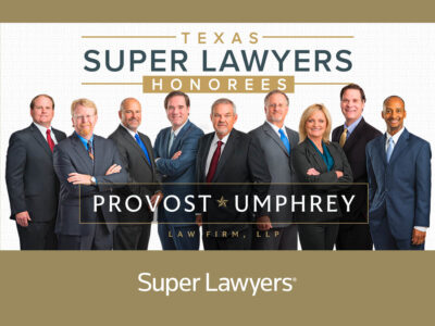Super Lawyers – Provost Umphrey