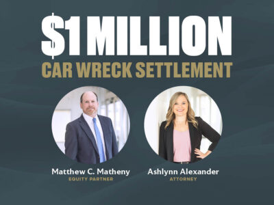 $1 Million Car Wreck Settlement
